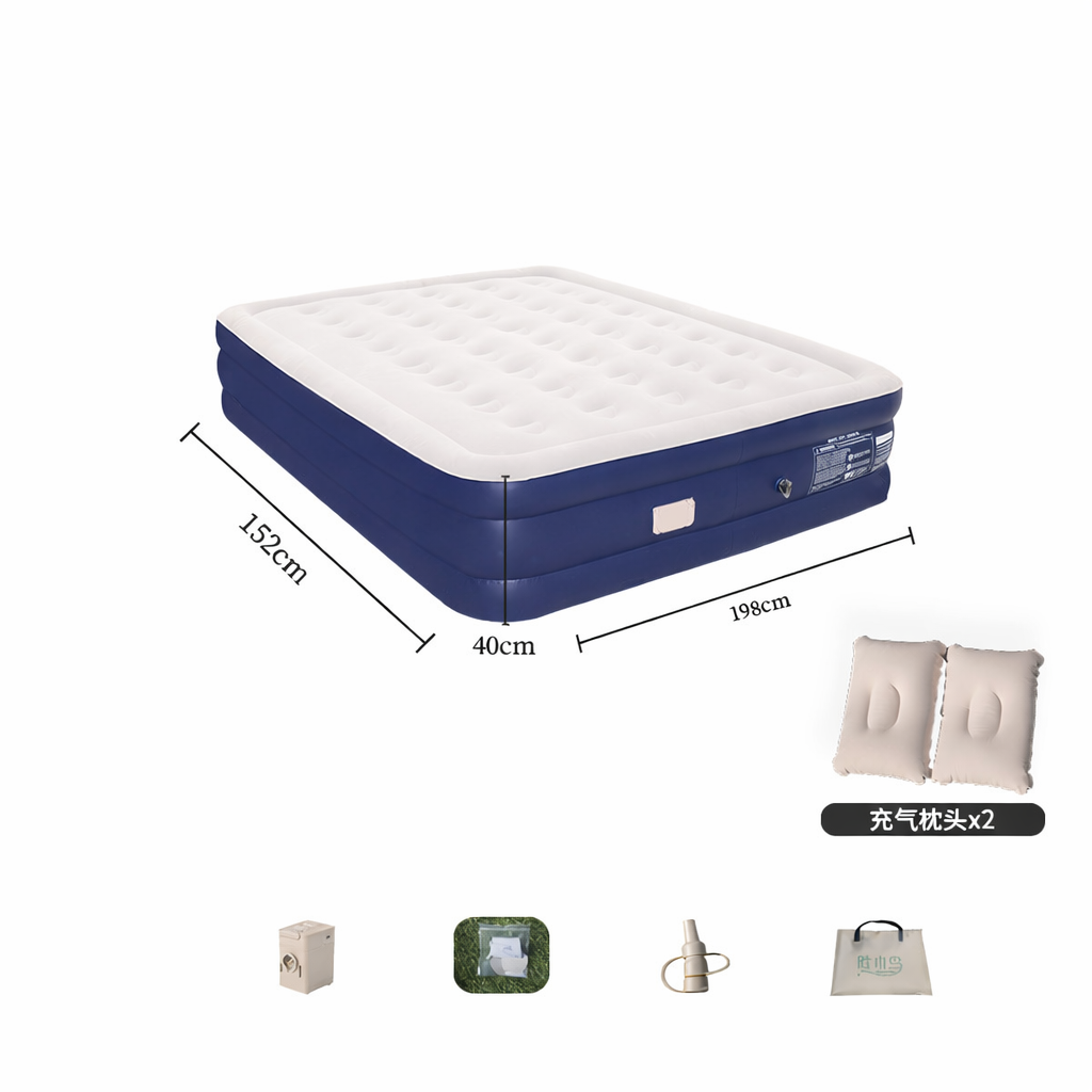 Air Mattress Self Inflating Double Thick