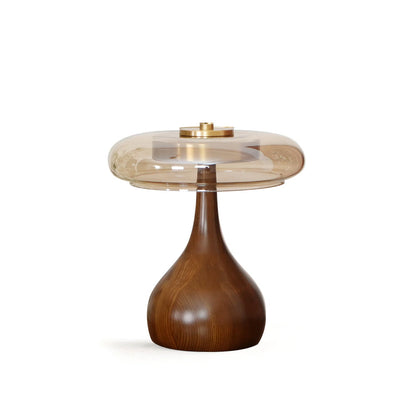 Andi Glass Table Lamp Modern Brass &