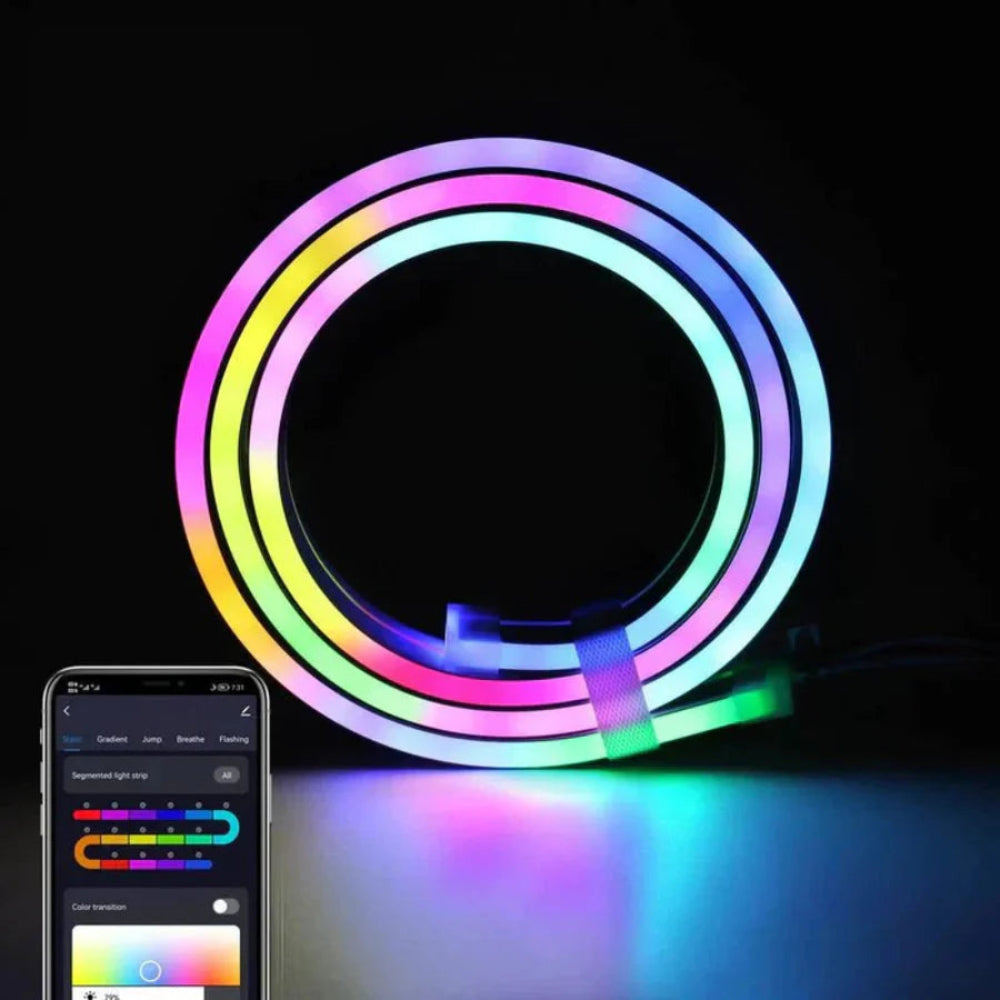 LED Strip Lights Neon RGB Rope Accent