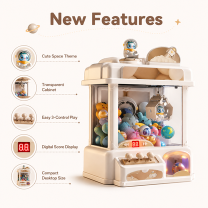 Arcade Claw Machine Toy Mini Arcade Plush