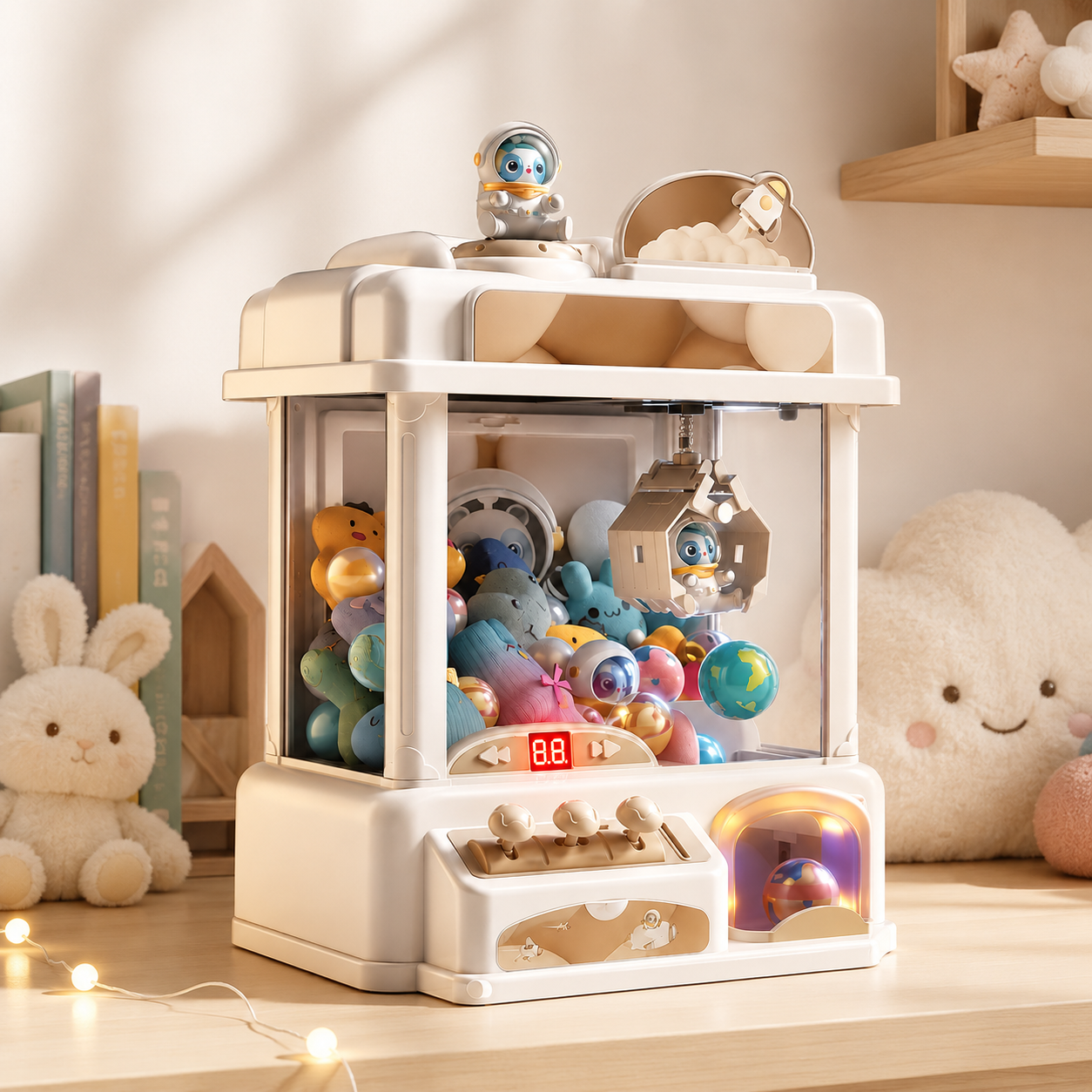 Arcade Claw Machine Toy Mini Arcade Plush
