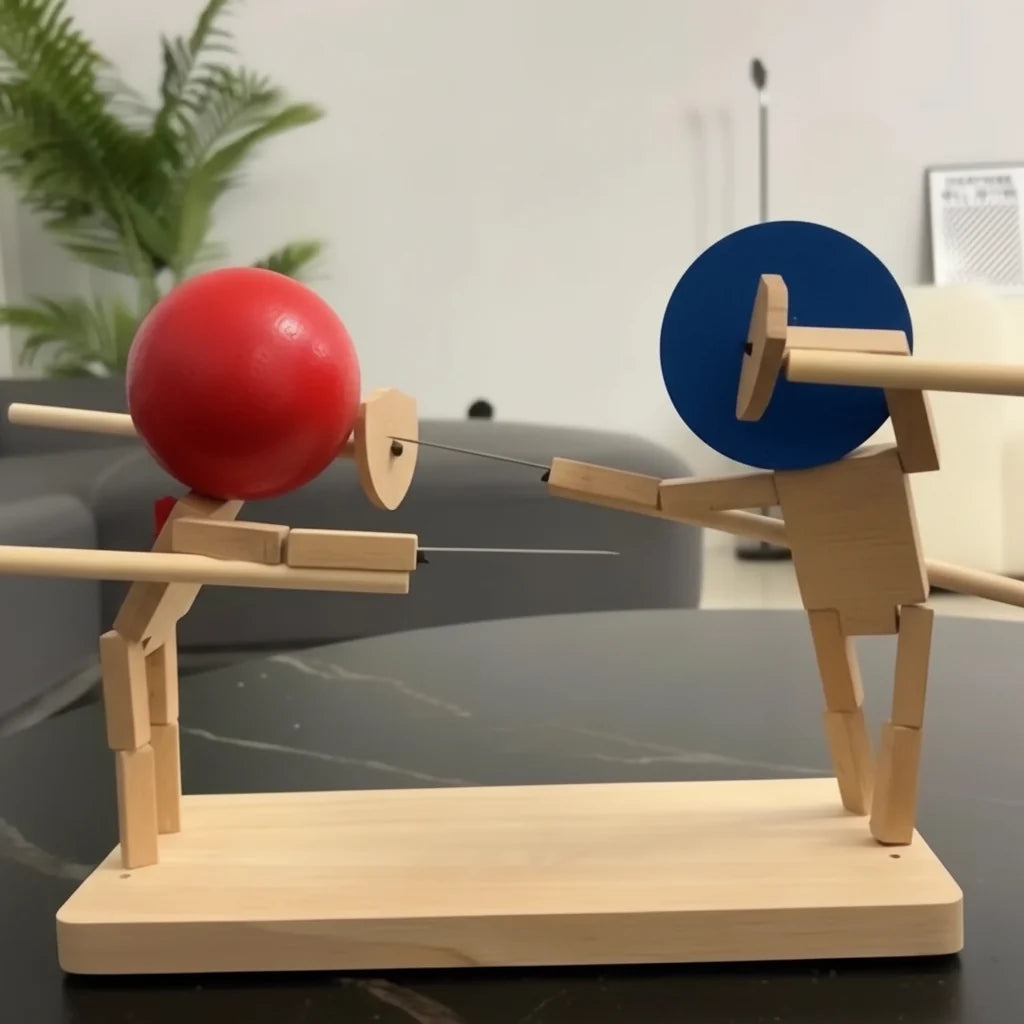 Party Game Wooden Balloon Sword Duel Active