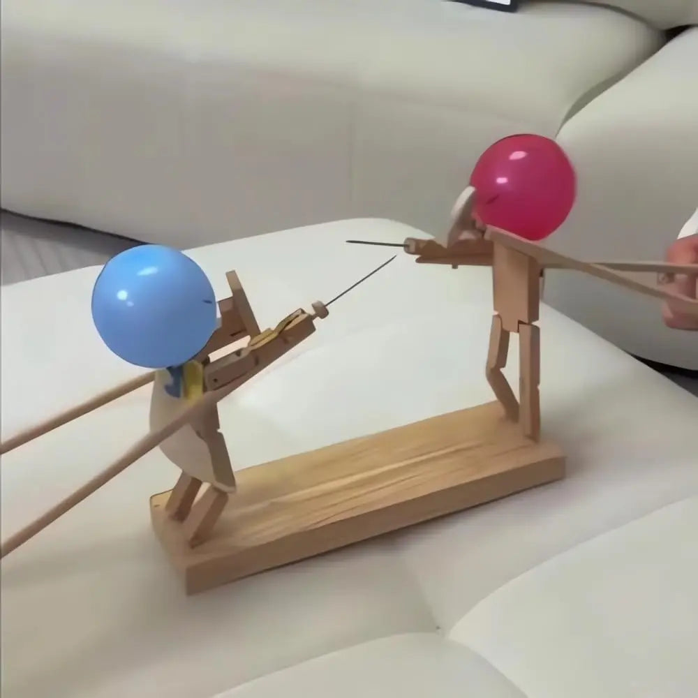 Party Game Wooden Balloon Sword Duel Active
