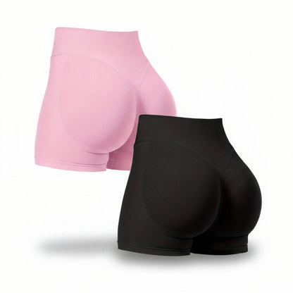 Biker Shorts Seamless Workout Scrunch Butt