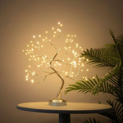 Table Lamp Decorative Bonsai Tree LED Light