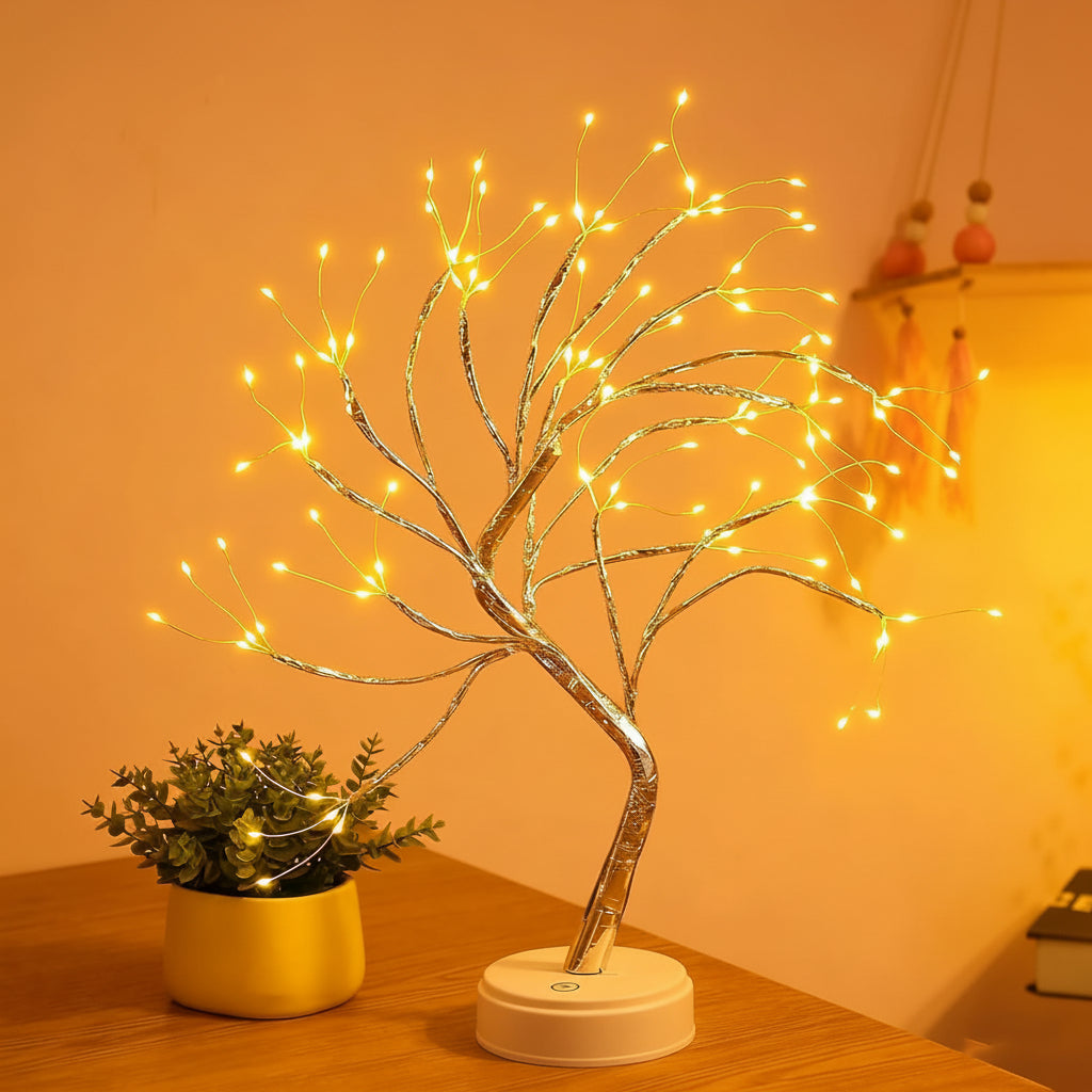 Table Lamp Decorative Bonsai Tree LED Light