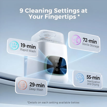 Baby Bottle Washer Countertop Electric