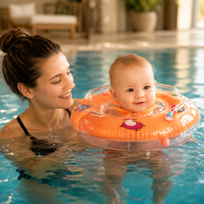 Baby Float Infant Neck Ring Adjustable Baby