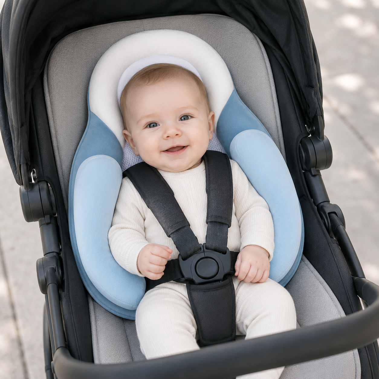 Baby Head Support Pillow Infant Stroller Car