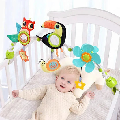 Baby Stroller Toy Arch Hanging Sensory