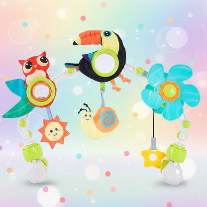 Baby Stroller Toy Arch Hanging Sensory