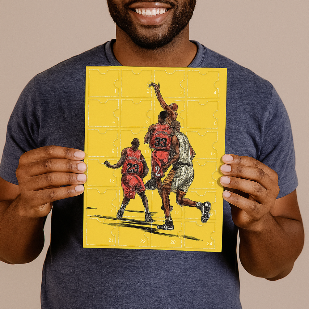 Basketball Advent Calendar Mini Figures