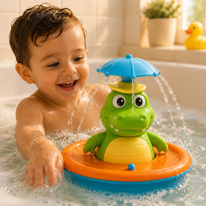 Bath Toy Toddlers Colorful Lights Floating