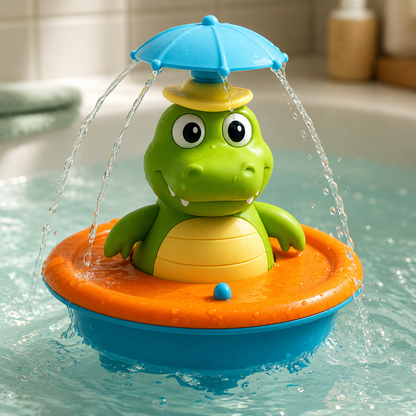 Bath Toy Toddlers Colorful Lights Floating