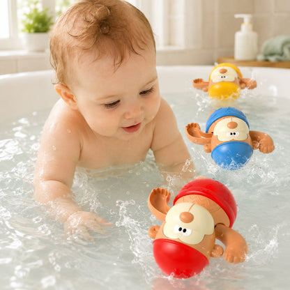 Bath Toy Wind Up Toy Swimming Water