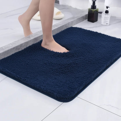 Plush Bath Rug Non Slip Backing Bathroom