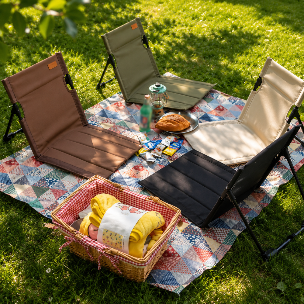 Beach Chair Camping Foldable Reclining