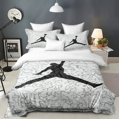 Bedding Set Basketball Print Duvet Cover