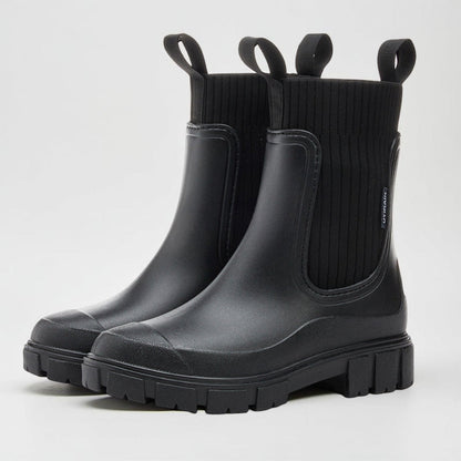 Women's Boots Ankle Chelsea Grip Sole