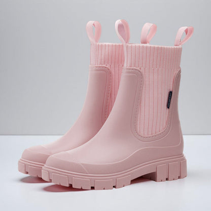 Women's Boots Ankle Chelsea Grip Sole