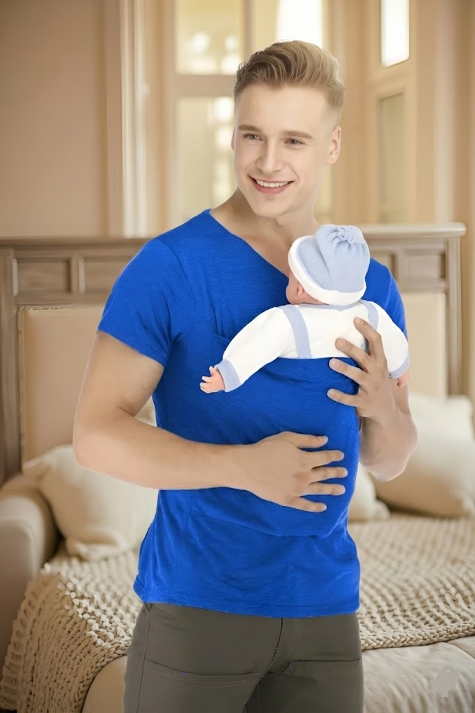 Baby Carrier Tee Hands Free Wrap Shirt