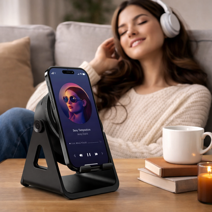 Bluetooth Speaker Induction Phone Stand