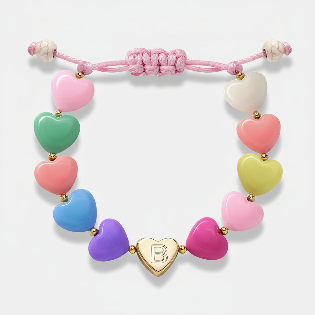 Bracelet Mothers Day Personalized Heart