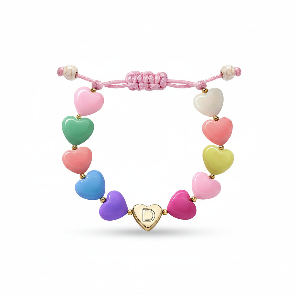 Bracelet Mothers Day Personalized Heart