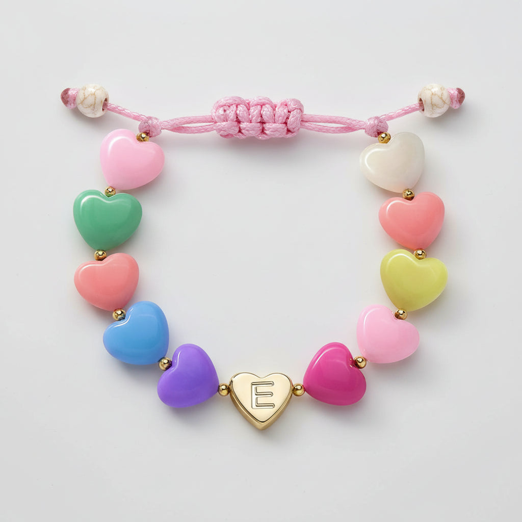 Bracelet Mothers Day Personalized Heart