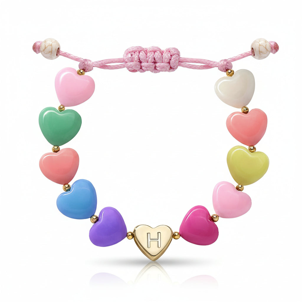 Bracelet Mothers Day Personalized Heart