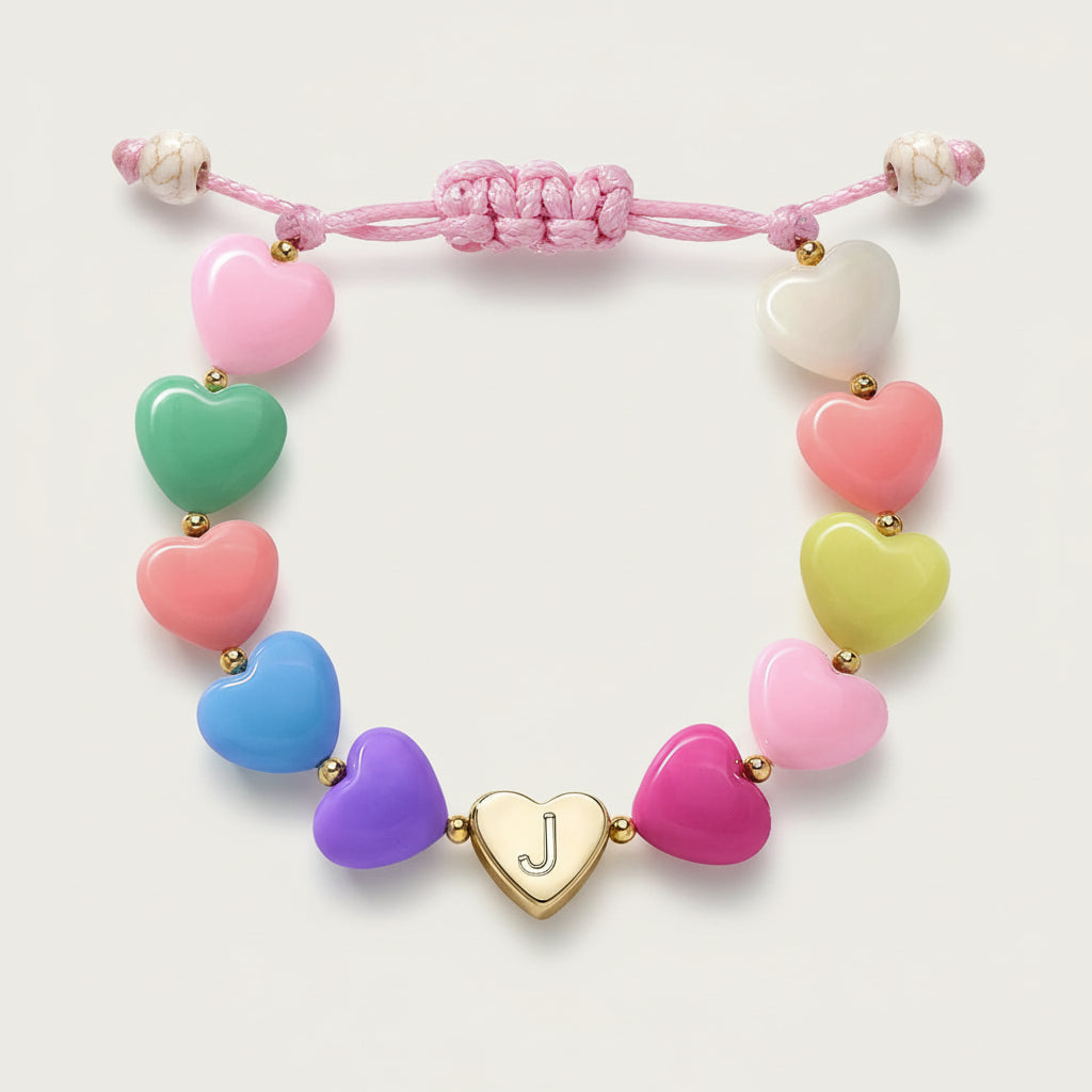 Bracelet Mothers Day Personalized Heart
