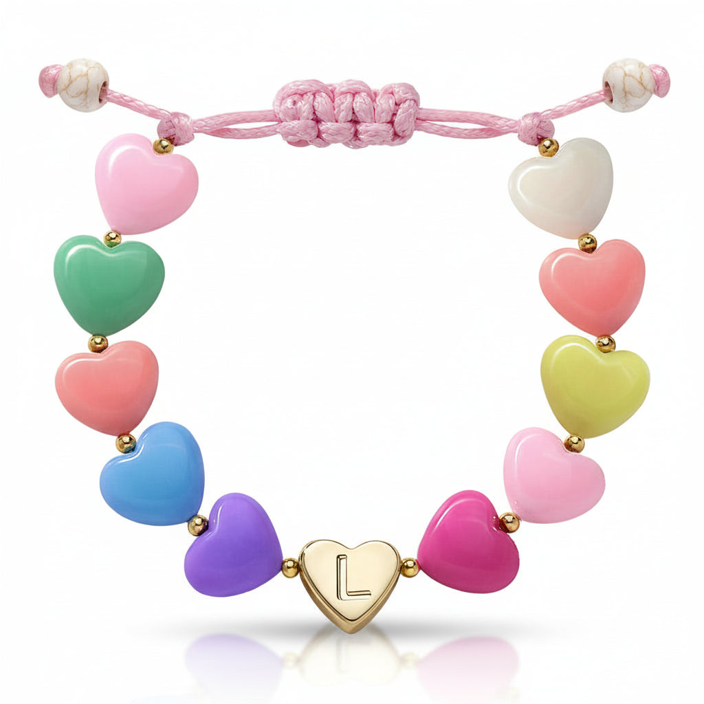 Bracelet Mothers Day Personalized Heart