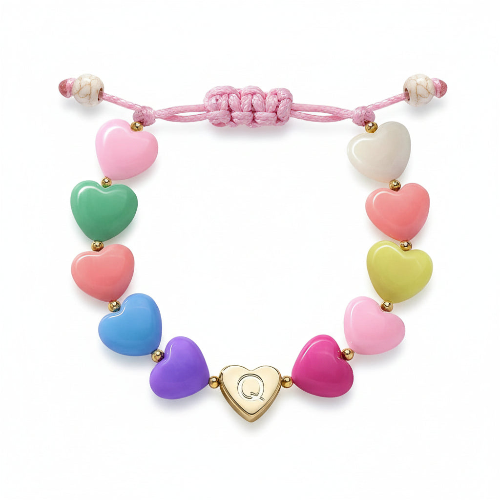 Bracelet Mothers Day Personalized Heart