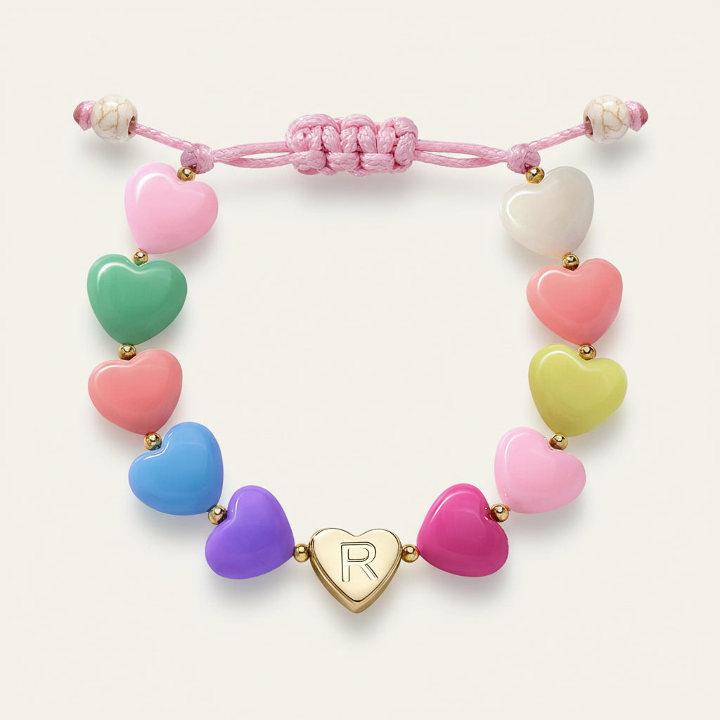 Bracelet Mothers Day Personalized Heart