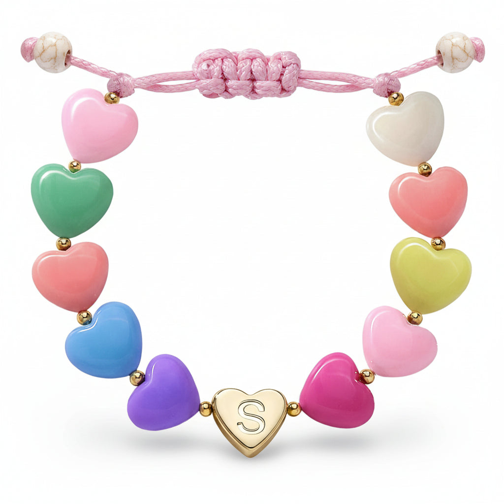 Bracelet Mothers Day Personalized Heart