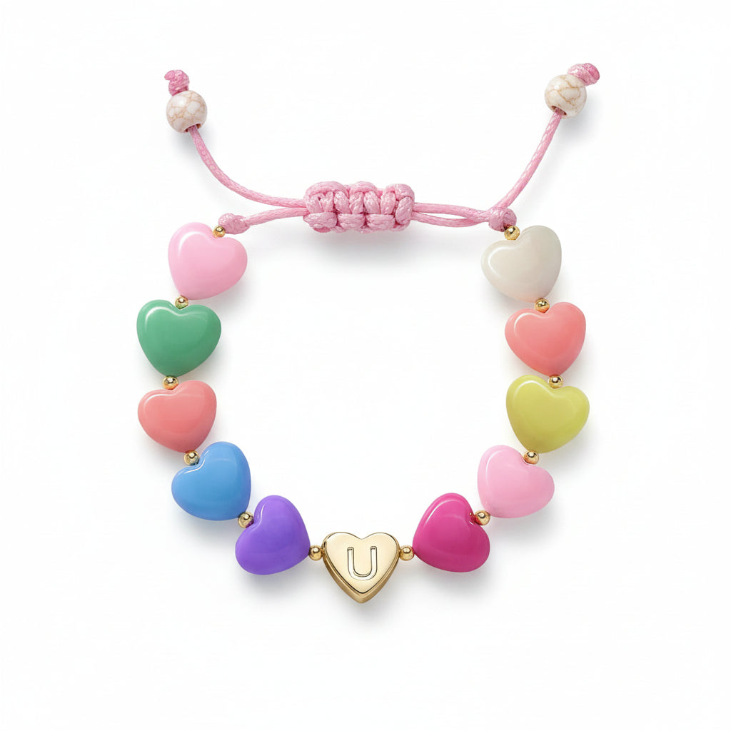 Bracelet Mothers Day Personalized Heart
