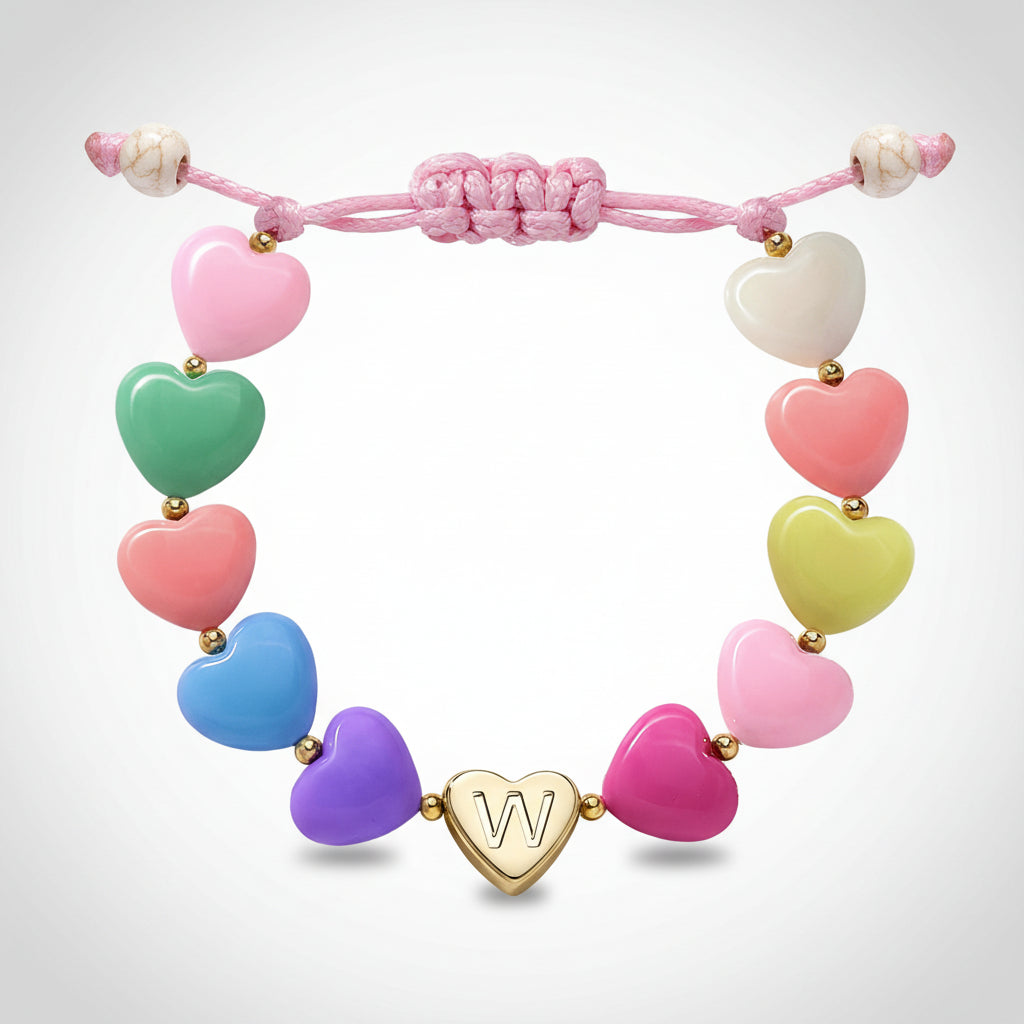 Bracelet Mothers Day Personalized Heart