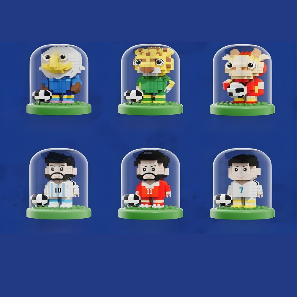 Building Blocks Worldcup Soccer Set Small