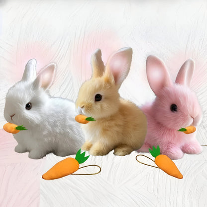 Bunny Toy Home Decor Lifelike Sitting