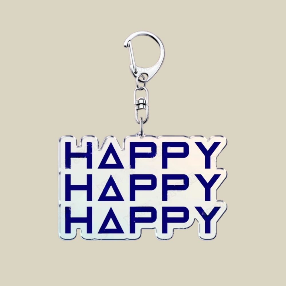 Bunnycat Keychain Funny Acrylic Charm Cute