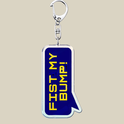 Bunnycat Keychain Funny Acrylic Charm Cute