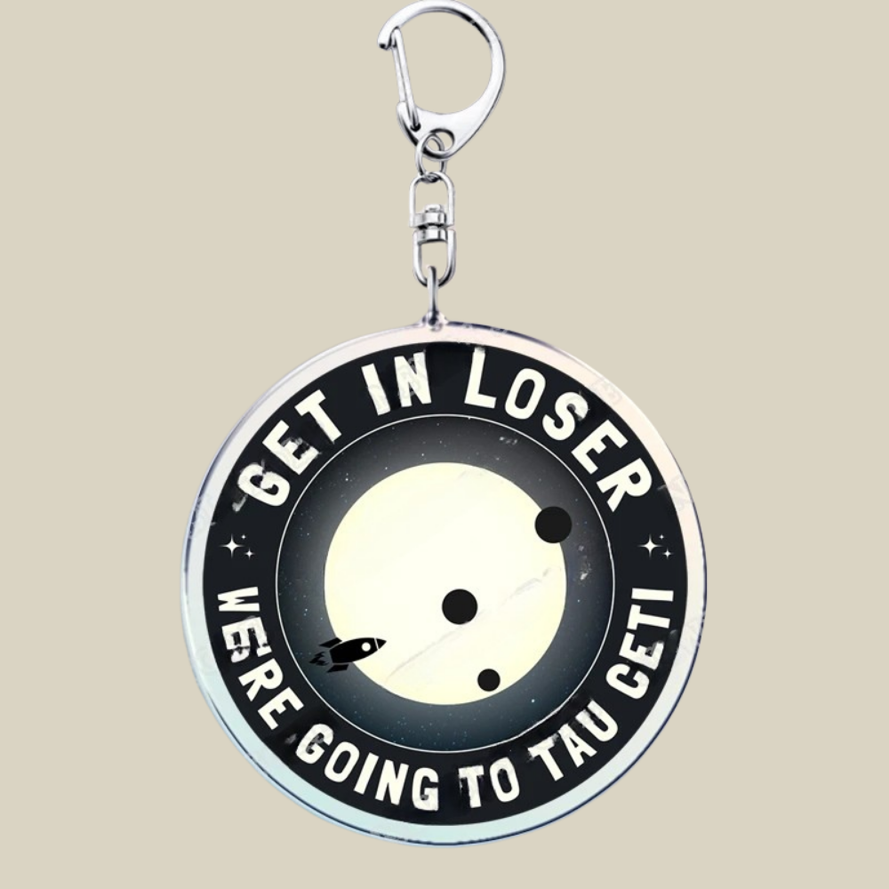 Bunnycat Keychain Funny Acrylic Charm Cute