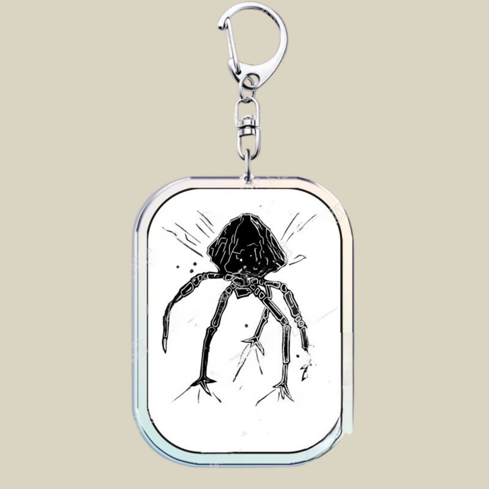 Bunnycat Keychain Funny Acrylic Charm Cute
