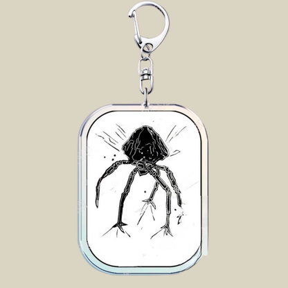 Bunnycat Keychain Funny Acrylic Charm Cute