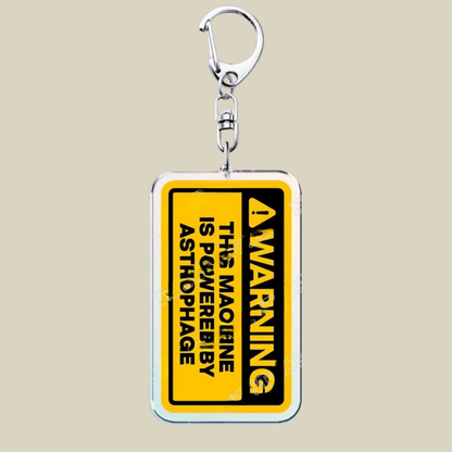 Bunnycat Keychain Funny Acrylic Charm Cute