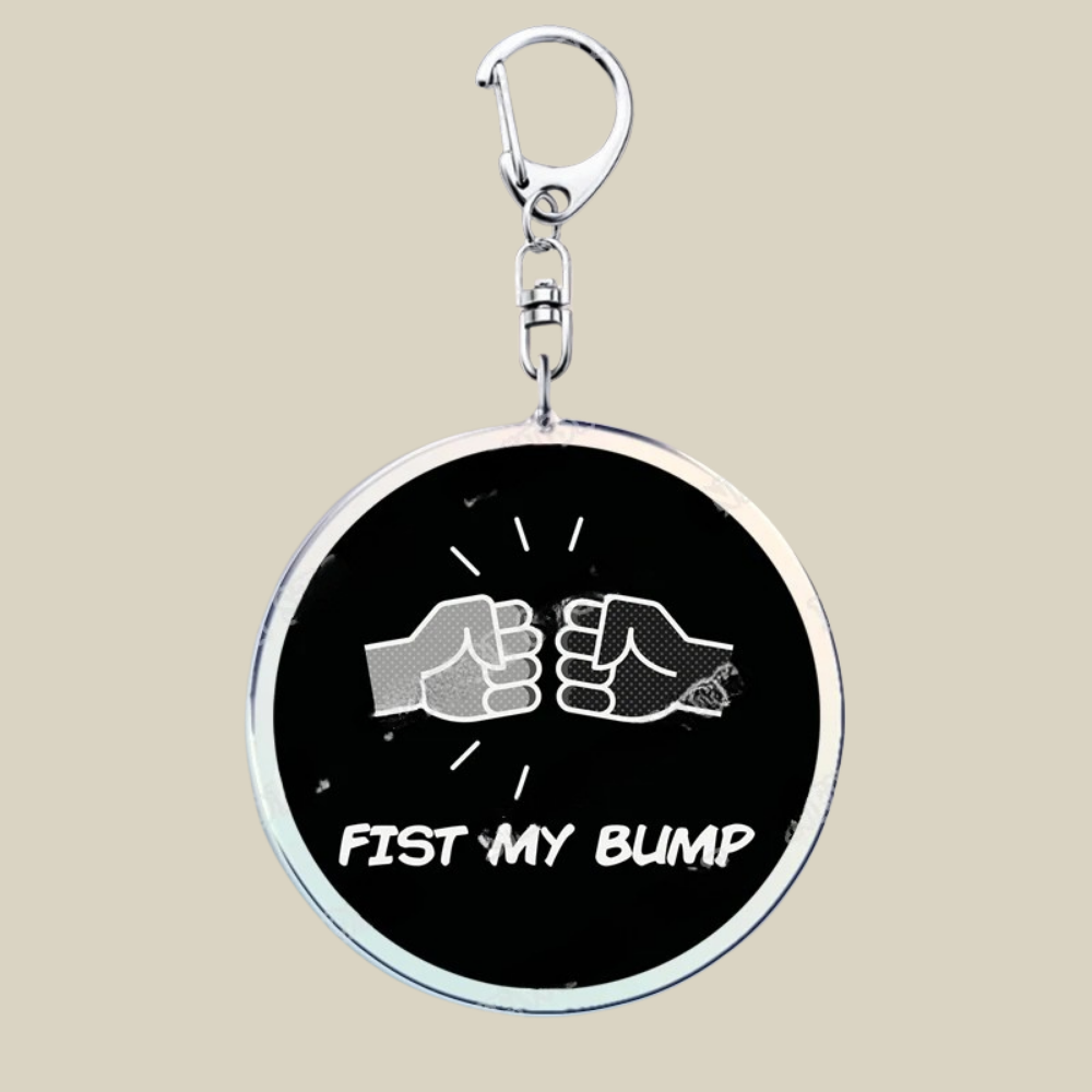 Bunnycat Keychain Funny Acrylic Charm Cute