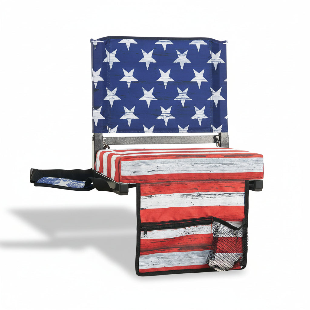 Stadium Seat Padded Folding Bleacher Chair