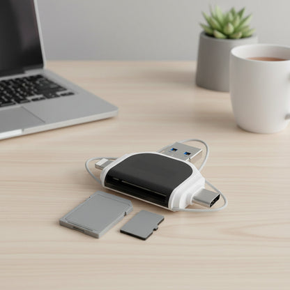 Card Reader 4 In 1 USB C