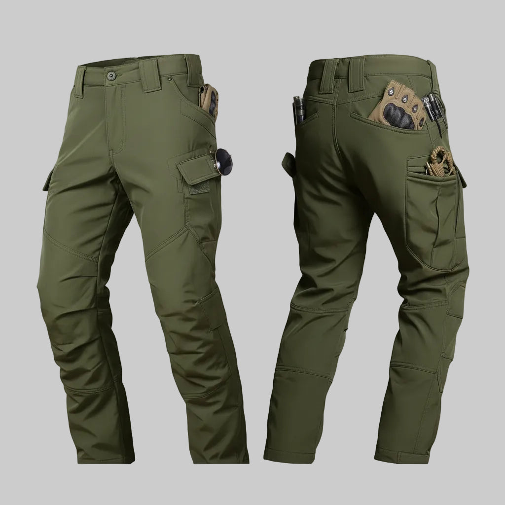 Tactical Pants Fleece Lined Cargo Pocket