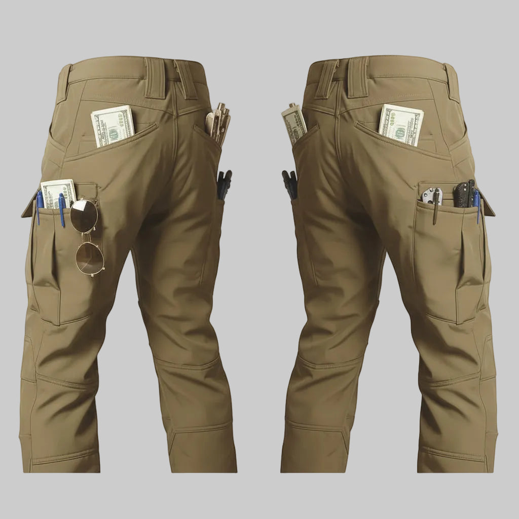 Tactical Pants Fleece Lined Cargo Pocket